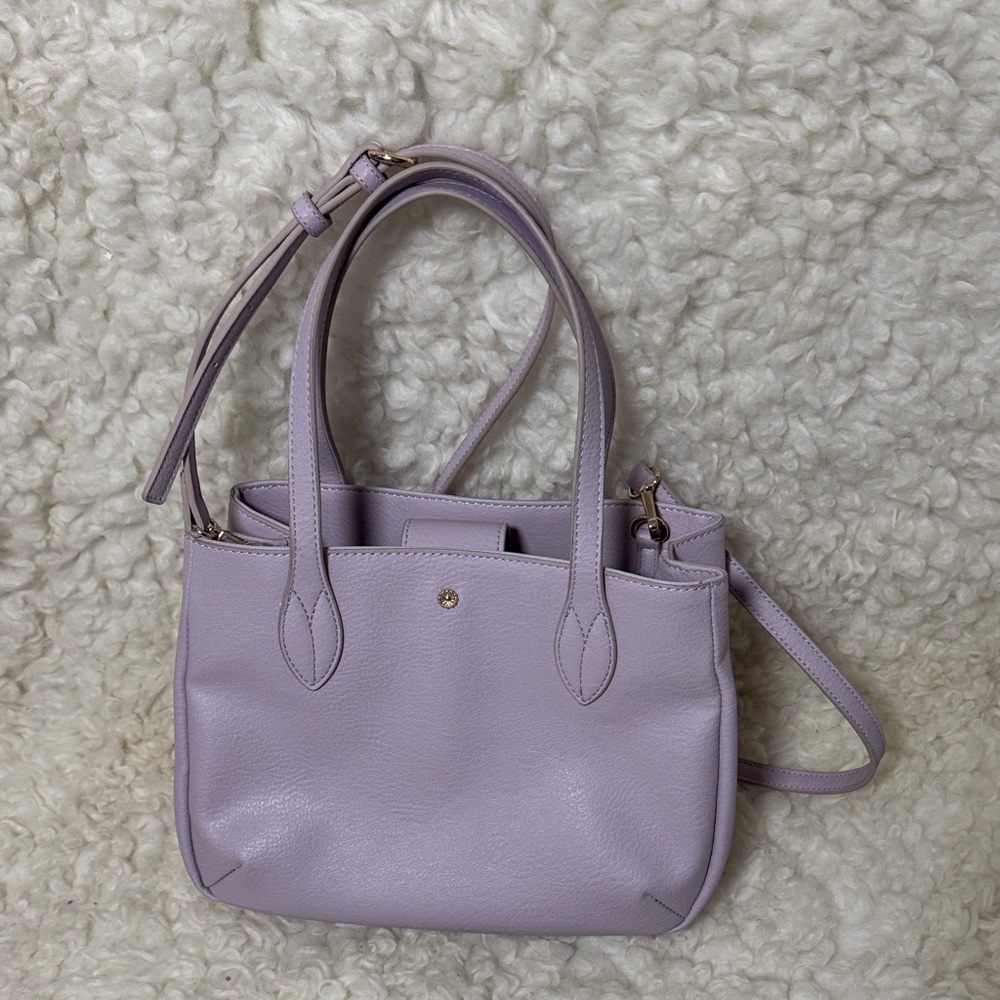 LC Lauren Conrad Light Purple Shoulder Bag